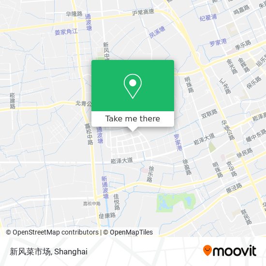 新风菜市场 map