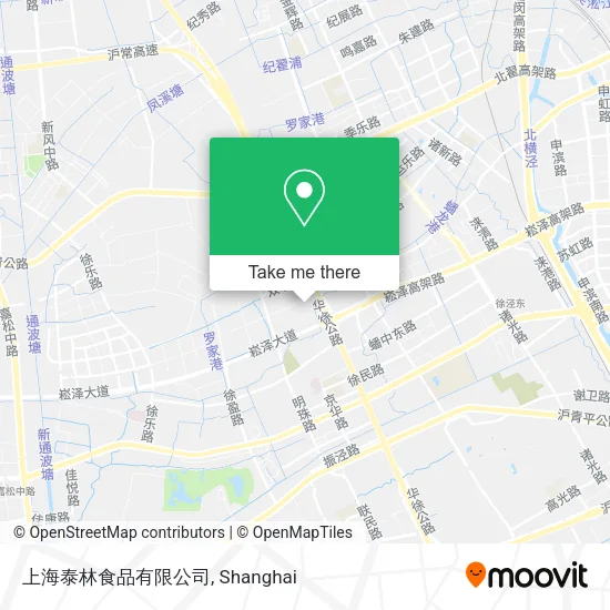 上海泰林食品有限公司 map