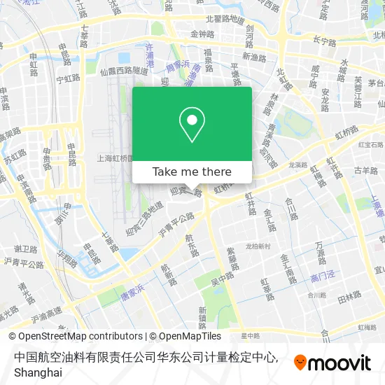 中国航空油料有限责任公司华东公司计量检定中心 map