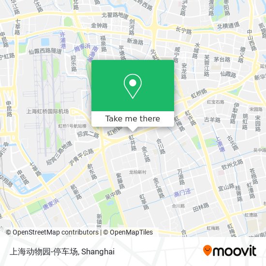 上海动物园-停车场 map