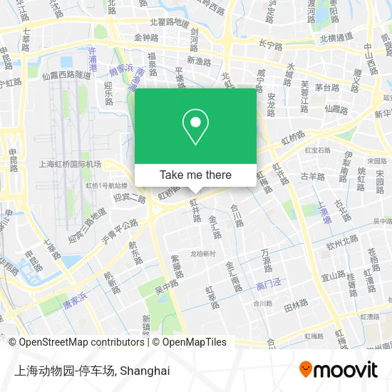 上海动物园-停车场 map