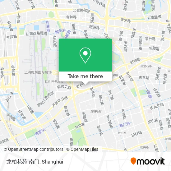 龙柏花苑-南门 map
