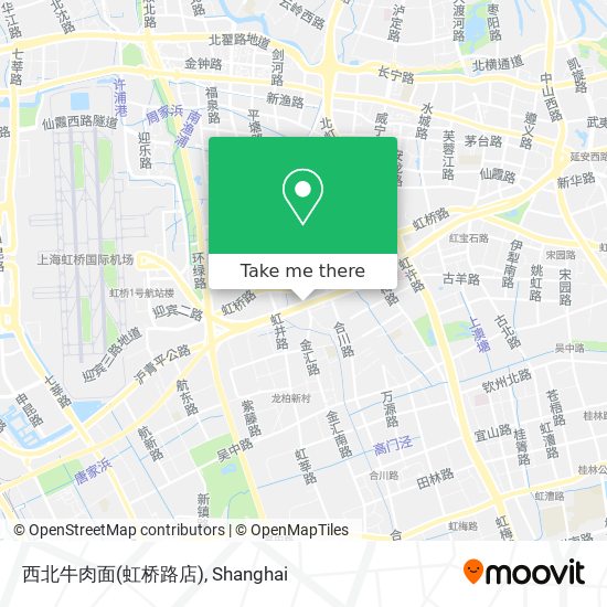 西北牛肉面(虹桥路店) map