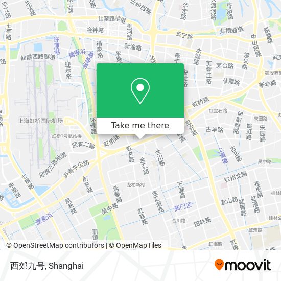 西郊九号 map