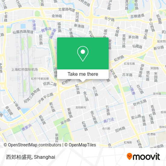 西郊柏盛苑 map