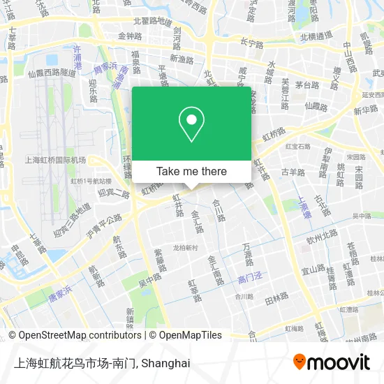 上海虹航花鸟市场-南门 map