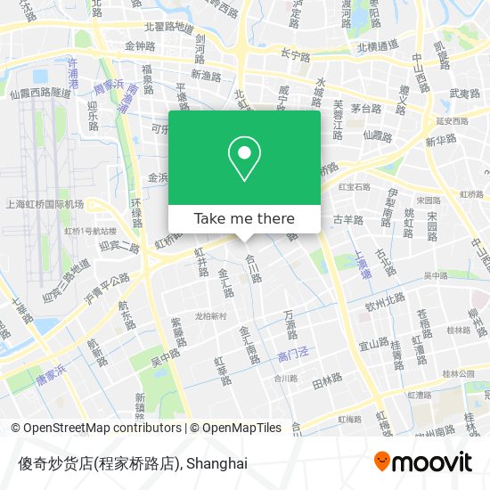 傻奇炒货店(程家桥路店) map