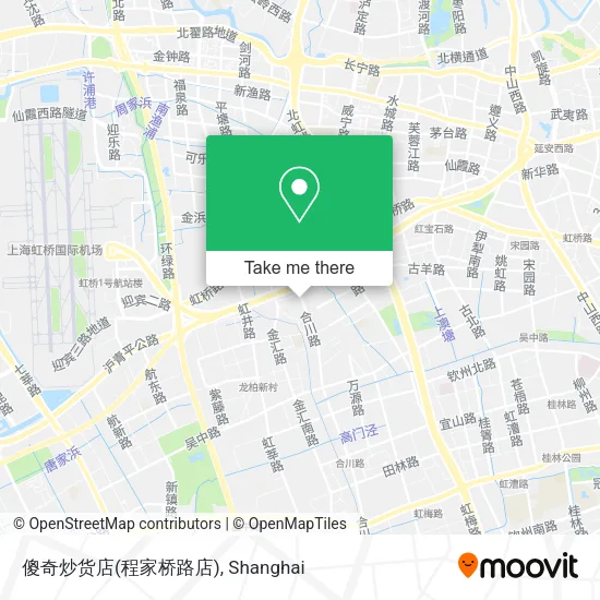 傻奇炒货店(程家桥路店) map