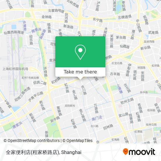 全家便利店(程家桥路店) map