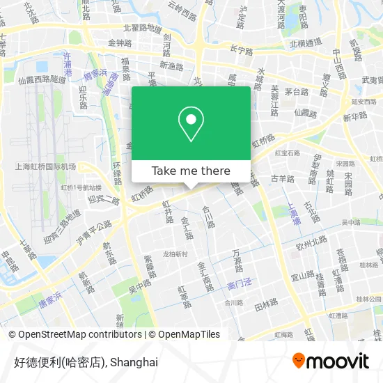好德便利(哈密店) map