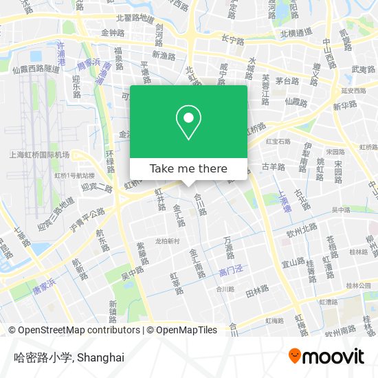 哈密路小学 map