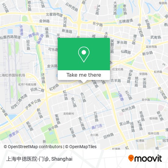 上海申德医院-门诊 map