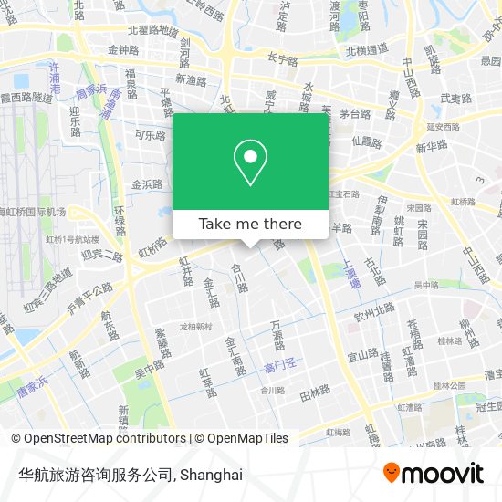华航旅游咨询服务公司 map