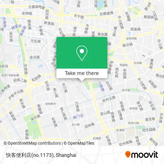 快客便利店(no.1173) map