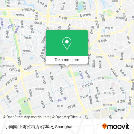 小南国(上海虹梅店)停车场 map