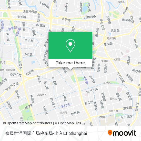 森晟世洋国际广场停车场-出入口 map