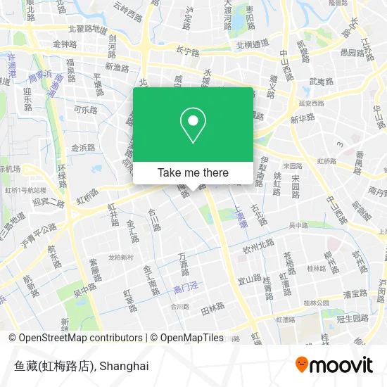 鱼藏(虹梅路店) map