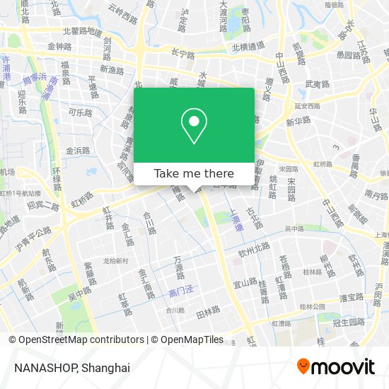 NANASHOP map