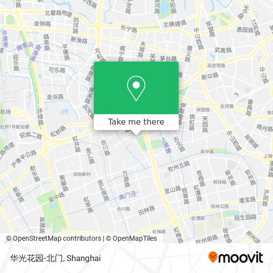 华光花园-北门 map