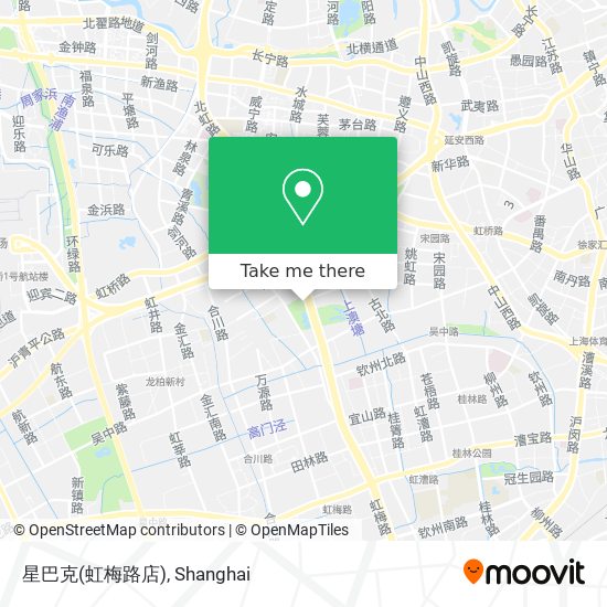 星巴克(虹梅路店) map