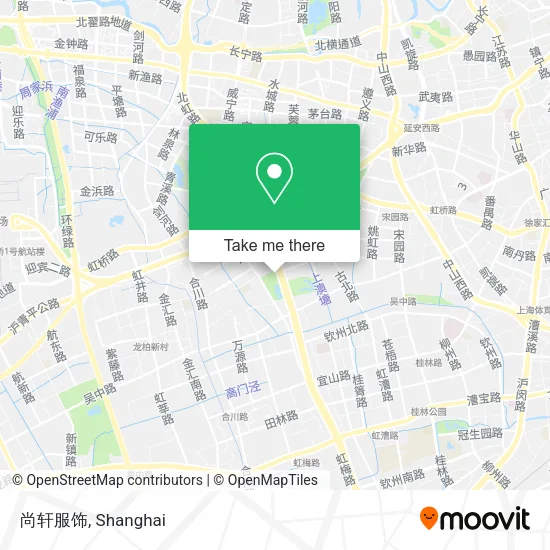 尚轩服饰 map