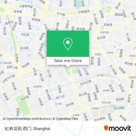 虹桥花苑-西门 map