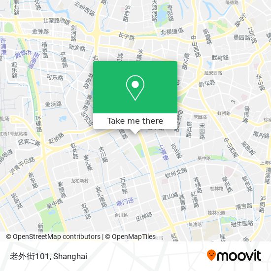 老外街101 map