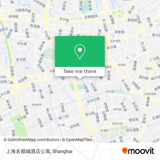 上海名都城酒店公寓 map