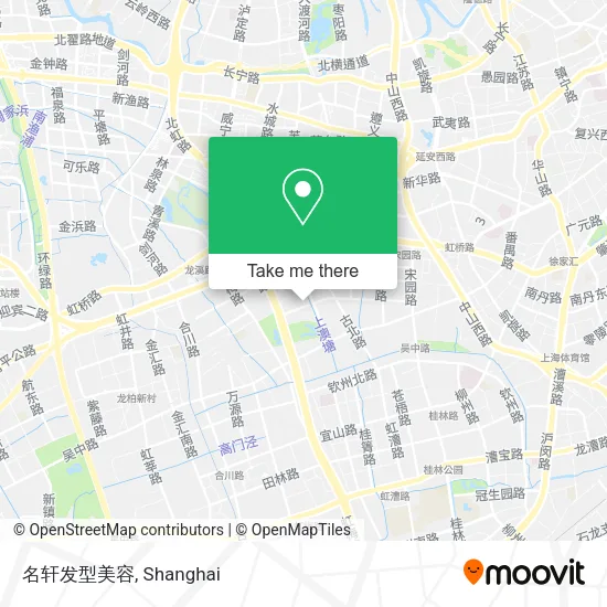 名轩发型美容 map