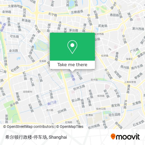 希尔顿行政楼-停车场 map