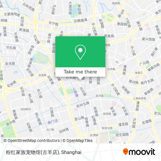 粉红家族宠物馆(古羊店) map