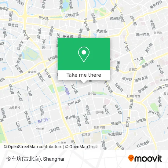 悦车坊(古北店) map