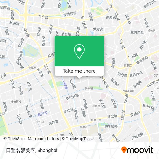 日置名媛美容 map