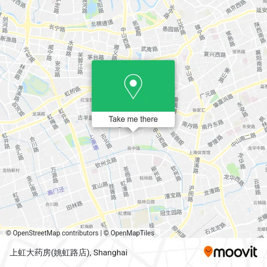 上虹大药房(姚虹路店) map