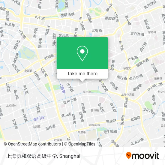 上海协和双语高级中学 map