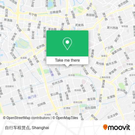 自行车租赁点 map