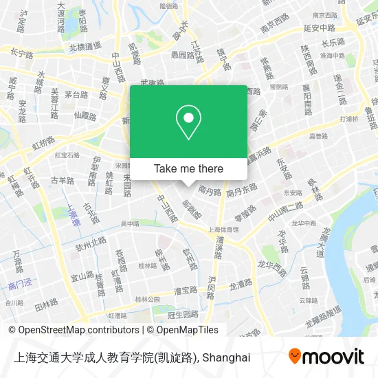 上海交通大学成人教育学院(凯旋路) map