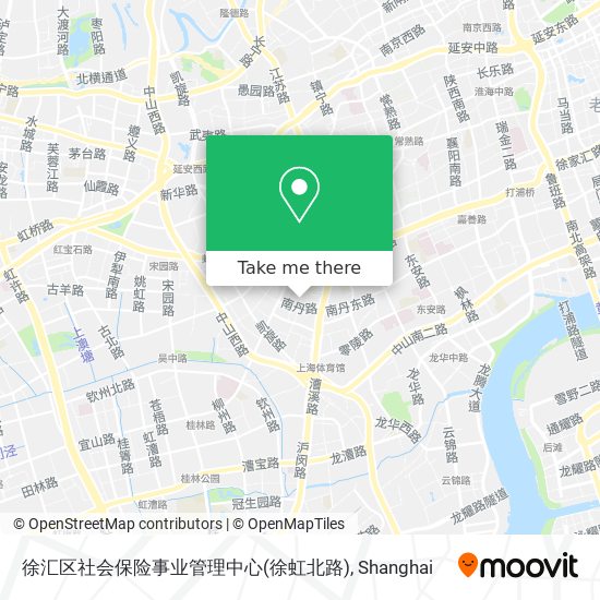 徐汇区社会保险事业管理中心(徐虹北路) map