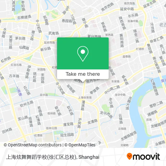 上海炫舞舞蹈学校(徐汇区总校) map