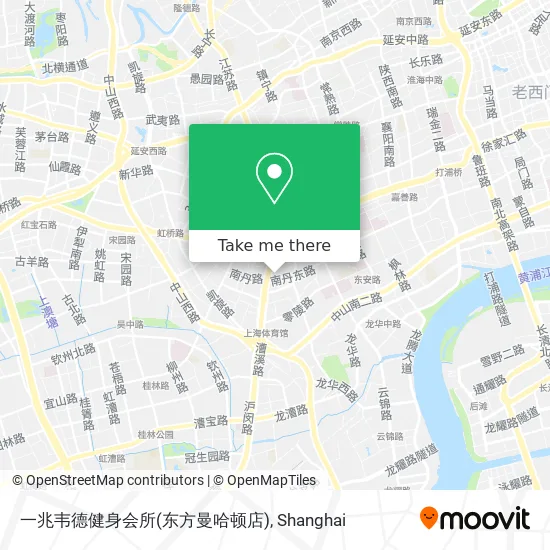 一兆韦德健身会所(东方曼哈顿店) map