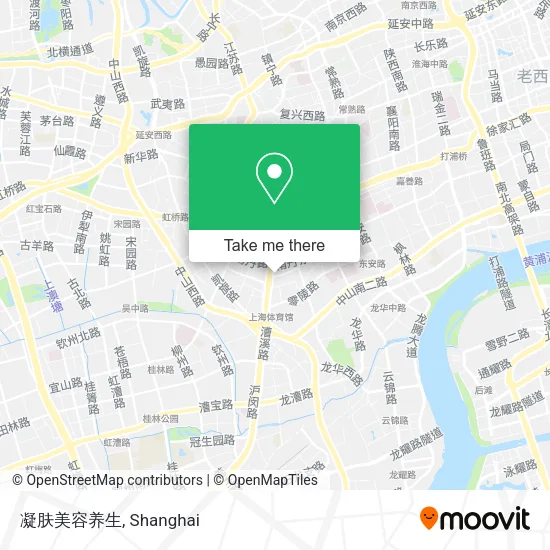 凝肤美容养生 map