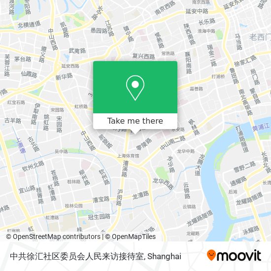 中共徐汇社区委员会人民来访接待室 map