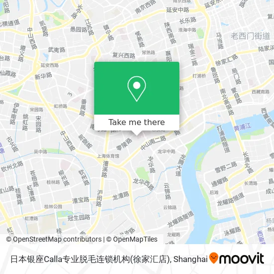日本银座Calla专业脱毛连锁机构(徐家汇店) map