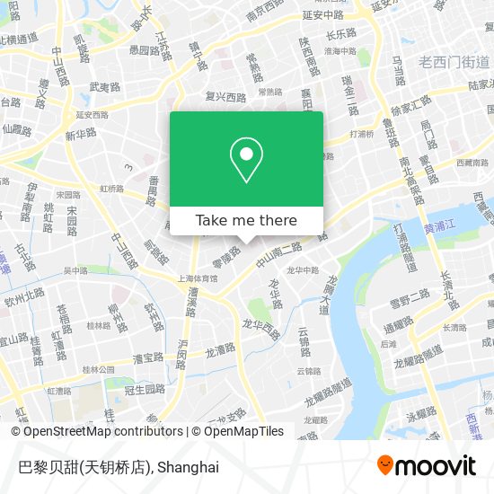 巴黎贝甜(天钥桥店) map