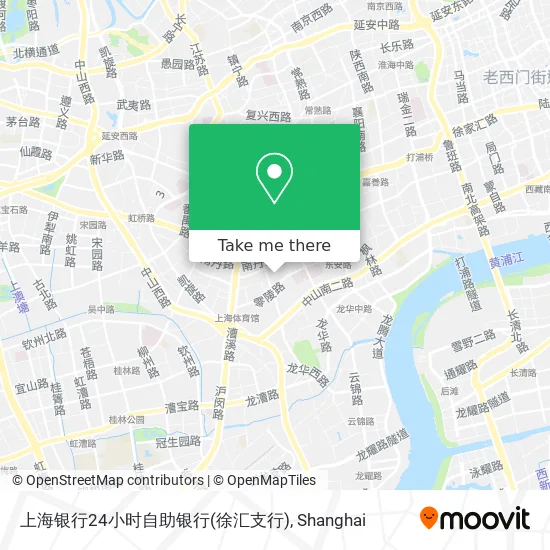 上海银行24小时自助银行(徐汇支行) map