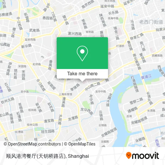 顺风港湾餐厅(天钥桥路店) map