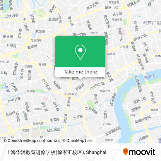 上海华浦教育进修学校(徐家汇校区) map