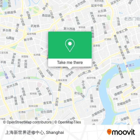 上海新世界进修中心 map