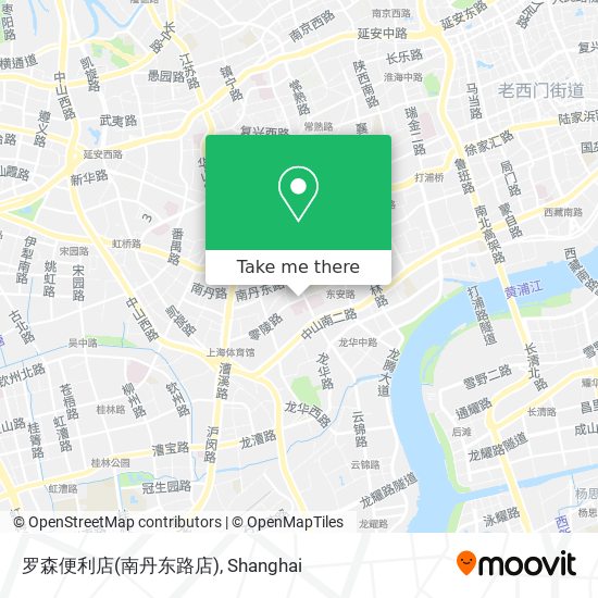罗森便利店(南丹东路店) map