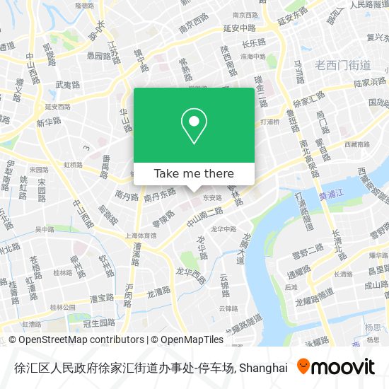 徐汇区人民政府徐家汇街道办事处-停车场 map
